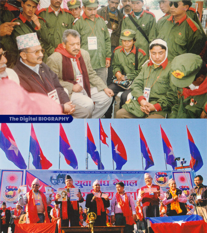 KP Sharma Oli in national conference